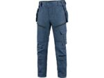 Kalhoty CXS LEONIS, pánské, modré s černými doplňky