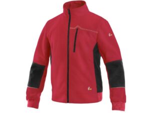 Mikina CXS TEXAS, pánská, červeno - černá