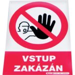 Tabulka "Vstup zakázán"