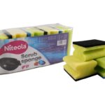 Kuchyňská houbička, tvarovaná, 5 ks