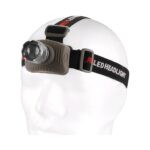 LED čelovka s hliníkovým tělem