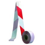 Bezpečnostní zábrana, 500 m, červeno-bílá