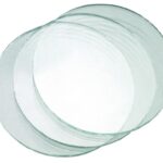 Sklo do svářečských brýlí, čiré, průměr 50 mm