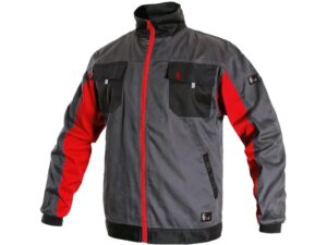 Blůza CXS PHOENIX PERSEUS, pánská, šedo-červená