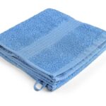 Froté ručník, 50 x 100 cm, středně modrý