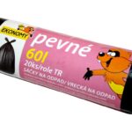 Sáčky na odpadky 60 l, 20ks