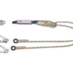 Tlumič pádu ABM s 2 lany 3 karabinami