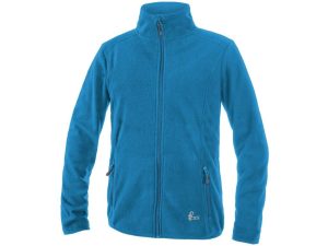 Mikina CXS GRANBY CHILD, dětská, fleece, azurově modrá