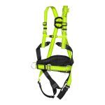 Bezpečnostní postroj P-50, černo-žlutý (Hi-vis)