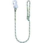 Bezpečnostní lano  LB 100 s karabinou, 1,5 m