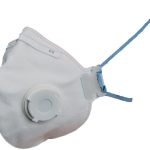 Filtrační polomaska CXS SPIRO P2, HY8222, skládací s ventilkem