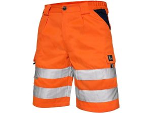 Kraťasy CXS NORWICH, výstražné, pánské, oranžové