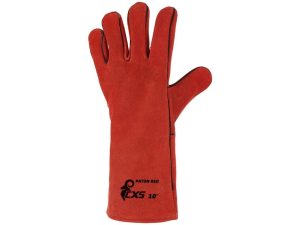 Rukavice CXS PATON RED, svářecí
